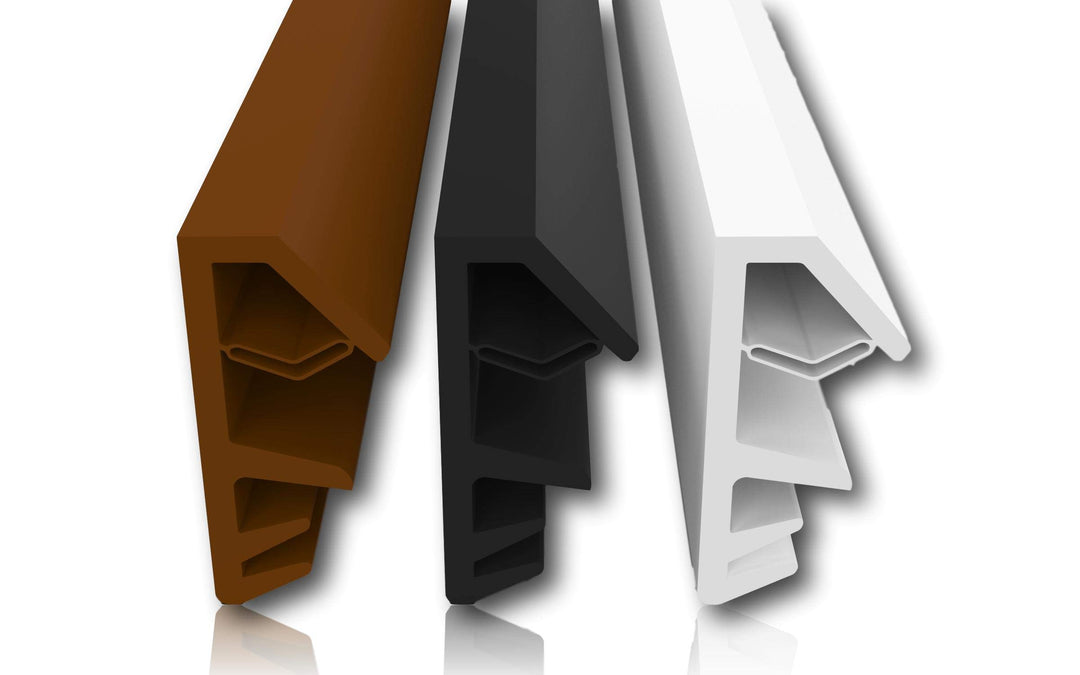 Fensterdichtung Schwarz 25m - 4mm Nutbreite / 12mm Falz aus TPE hochwertige Gummidichtung Holzfenste