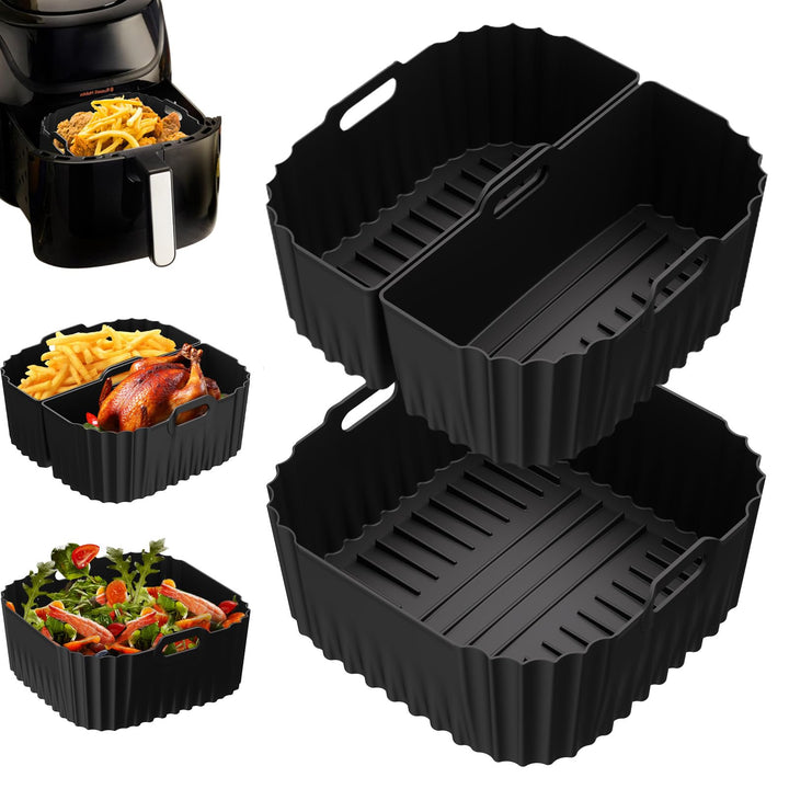 Airfryer Silikonform Heissluftfritteuse, Airfryer Zubehör für Russell Hobbs Heissluftfritteuse XXL 8
