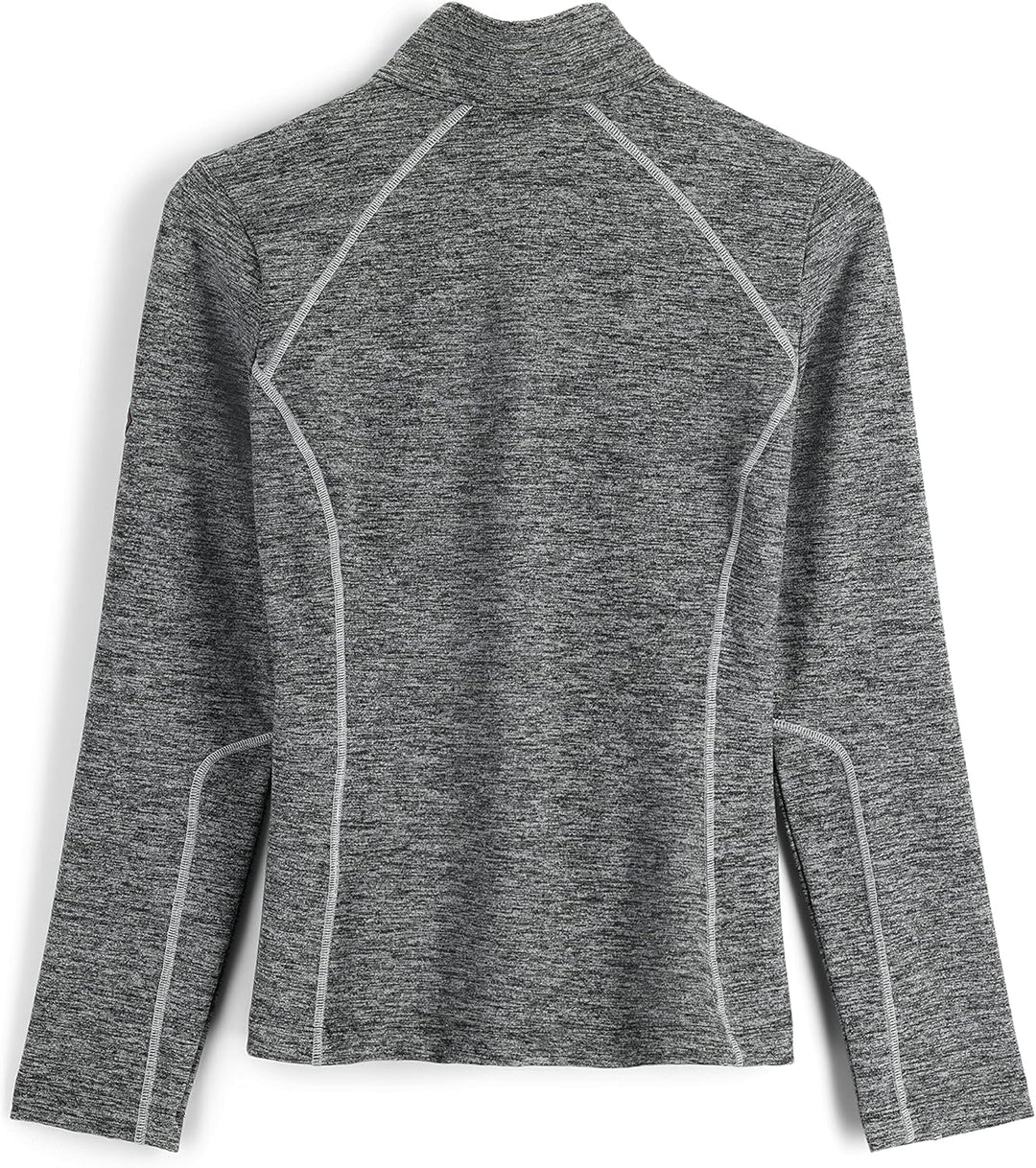 Spyder Damen Accord Zip T-Neck Unterwäsche XS Schwarz, XS Schwarz