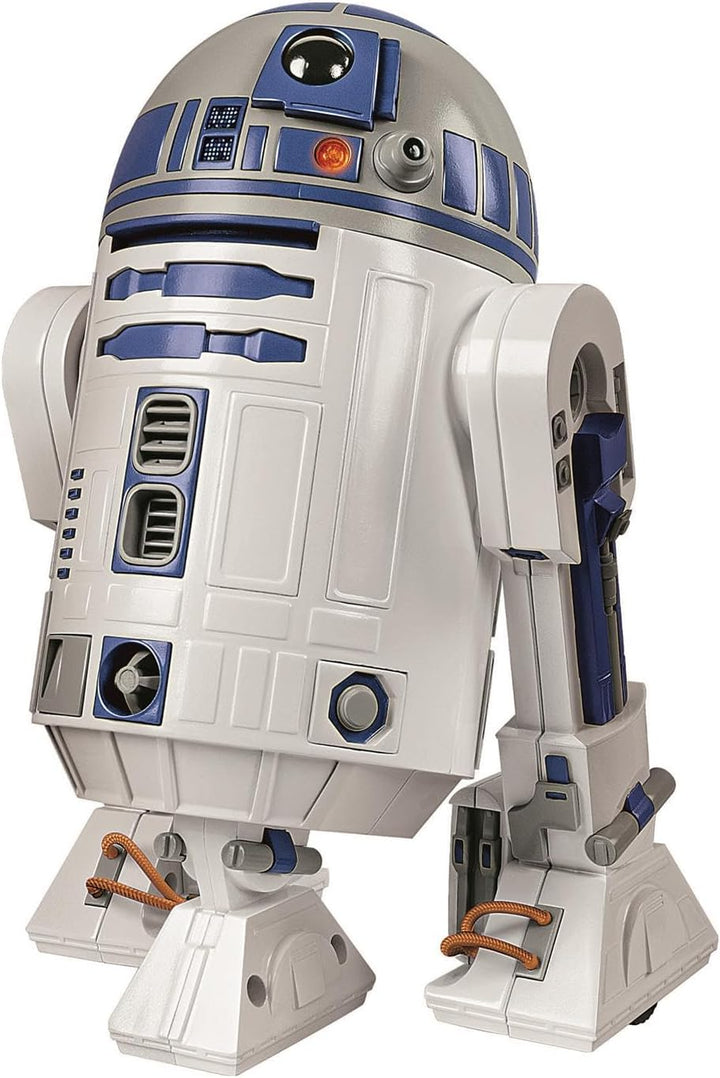 Clementoni R2-D2 Roboter – Star Wars inspirierter baubarer Roboter mit LED-Lichtern, Geräuschen und
