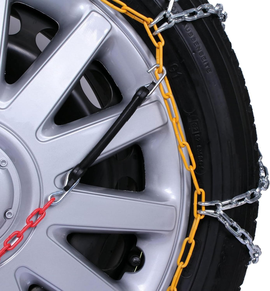 Goodyear 77933 Schneeketten 12 mm für SUV, Lieferwagen und Wohnmobil mit Selbstspannsystem, Grösse 2
