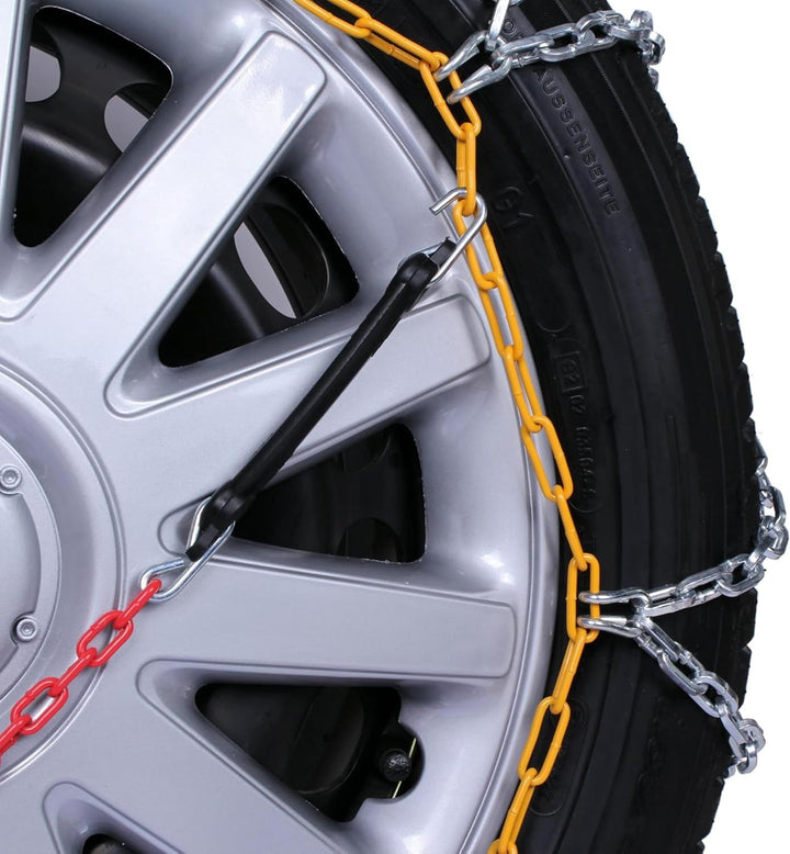 Goodyear 77933 Schneeketten 12 mm für SUV, Lieferwagen und Wohnmobil mit Selbstspannsystem, Grösse 2