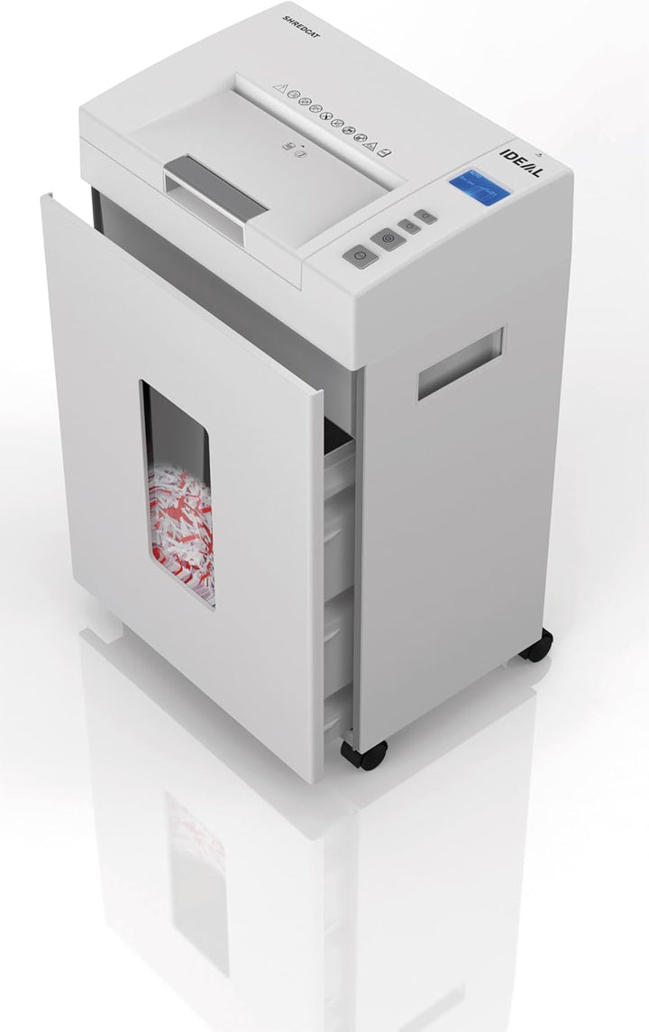 Autofeed Aktenvernichter IDEAL Shredcat 8292, 200 Blatt Papierstapel mit automatischem Einzug schred