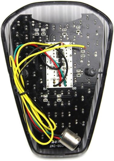avdb-moto LED-Bremslicht mit integrierten Blinker kompatibel mit Honda VTX, 1300, 1800 (Getönt), Get