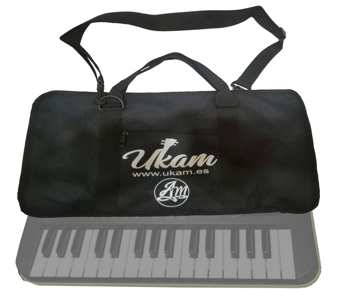 UKAM ungepolsterte Hülle mit Tasche für Mini-Tastaturen, 32 Noten, kompatibel mit: Casio SA46/SA47,