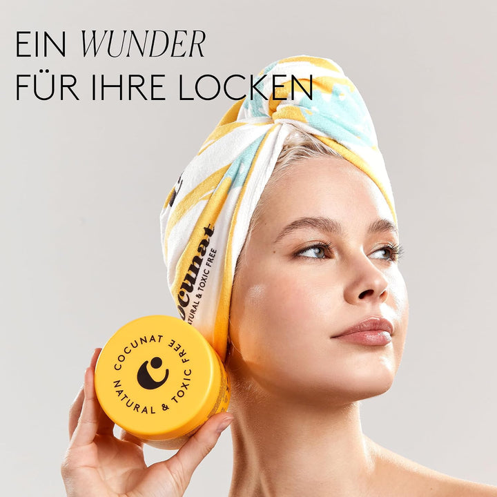 COCUNAT | Set Curly Nutrition Plan | Curly-Girl-Methode, Ultra-pflegende Boombastic und Anti-Frizz-T