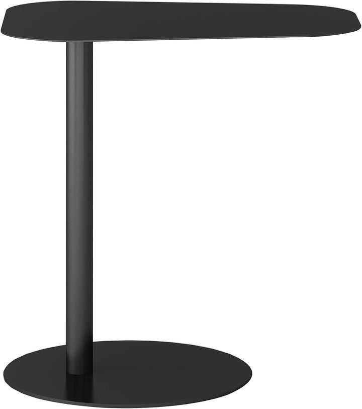 [en.casa] Beistelltisch Nastätten Gartentisch Couchtisch mit Metallgestell Sofatisch modernes Design