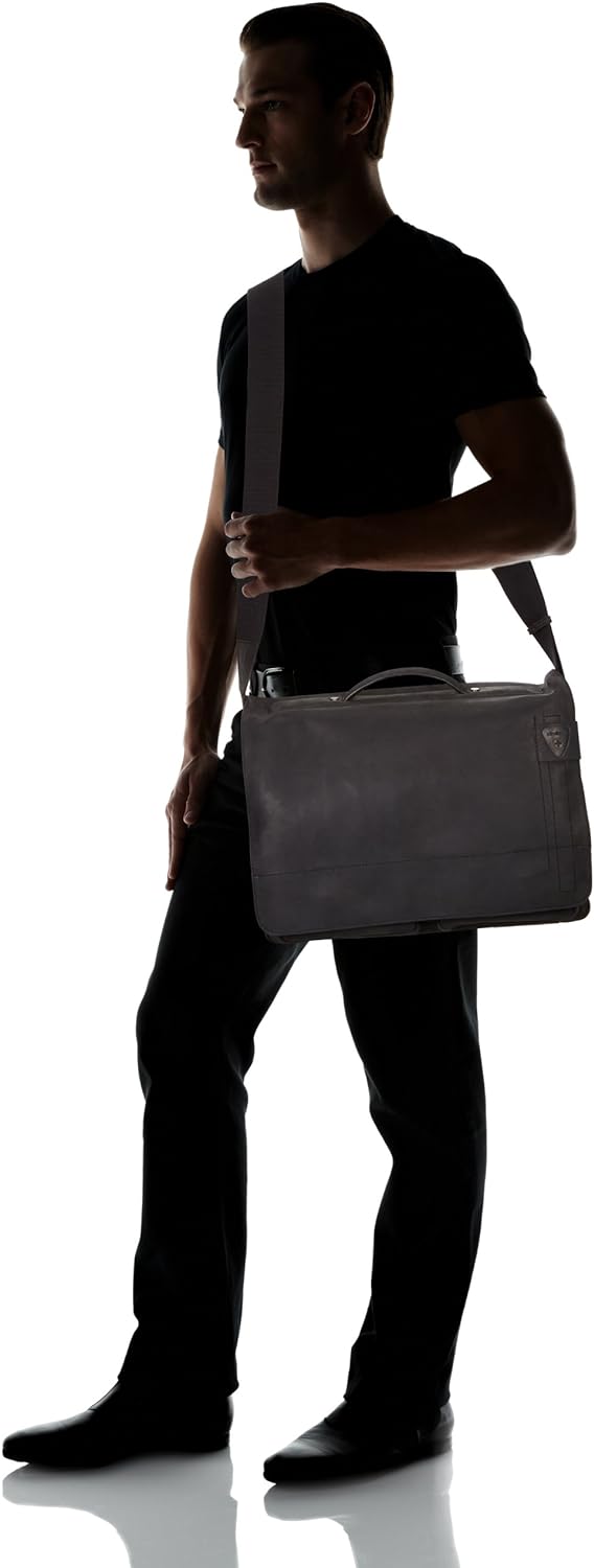 Strellson Richmond BriefBag XL 4010001260 Herren Henkeltaschen 41x33x16 cm (B x H x T), Schwarz (bla