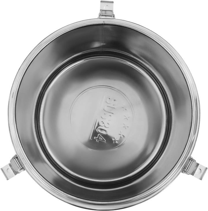 Thermobehälter Essen 10L/20L/30L, Lsolierter Suppenbehälter aus Edelstahl, Thermobehälter für Essen,