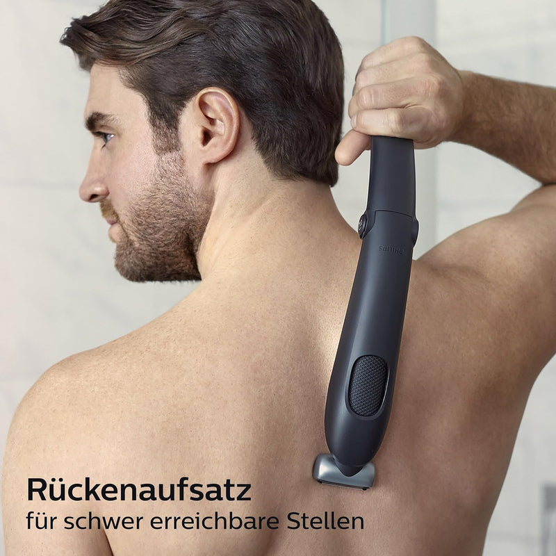 Philips Bodygroom Series 5000 mit Aufsatz für Rückenhaarentfernung BG5020/15 (inkl. 3 Kammaufsätze)