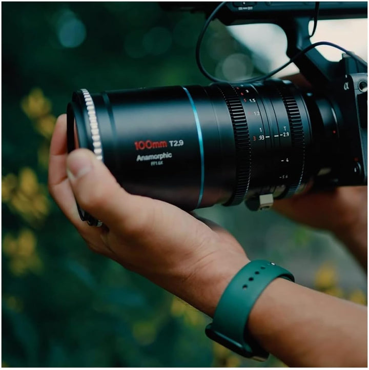 SIRUI 100mm T2.9 1.6X Full-Frame Anamorphic Lens Cinema Lens (E Mount), 100mm