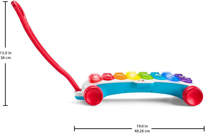 Fisher-Price HJK37 Baby Xylophon, Mehrfarbig