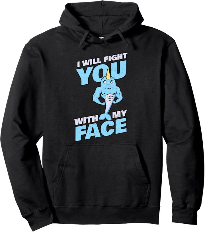 Lustiger Narwal Ich werde Sie Einhorn des Meeresgeschenks be Pullover Hoodie
