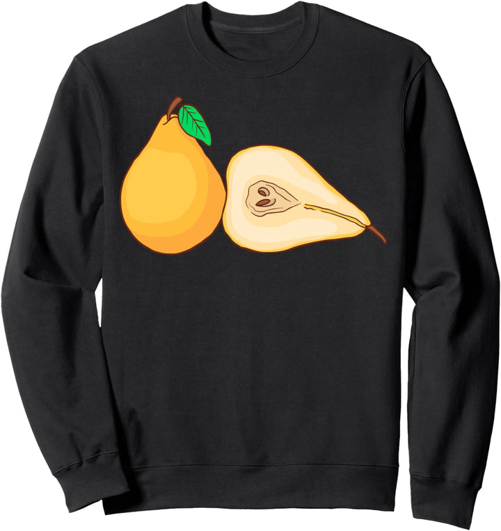 Birnen Obst Vegetarier Veganer Sweatshirt