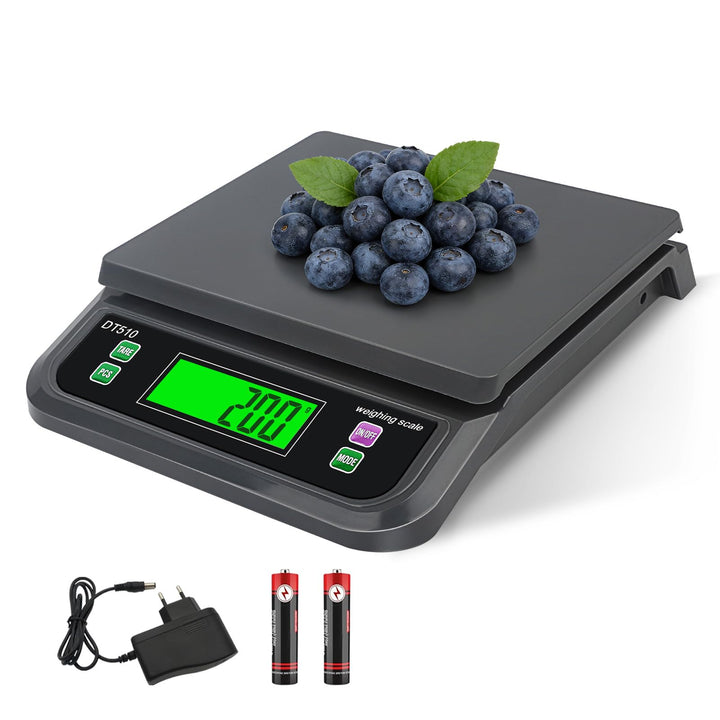 Küchenwaage Digitale 30kg mit grossem LCD-Display Digitalwaage mit Tara Funktion und digitalwaagemit