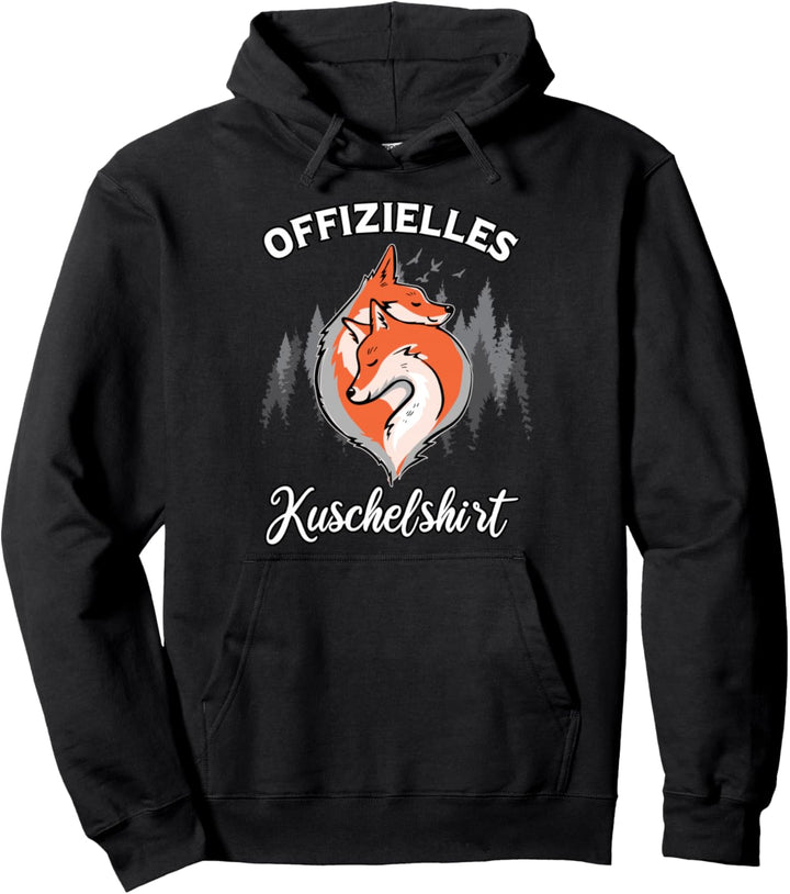Offizielles Kuschelshirt Fuchs Pyjama Partner Pullover Hoodie