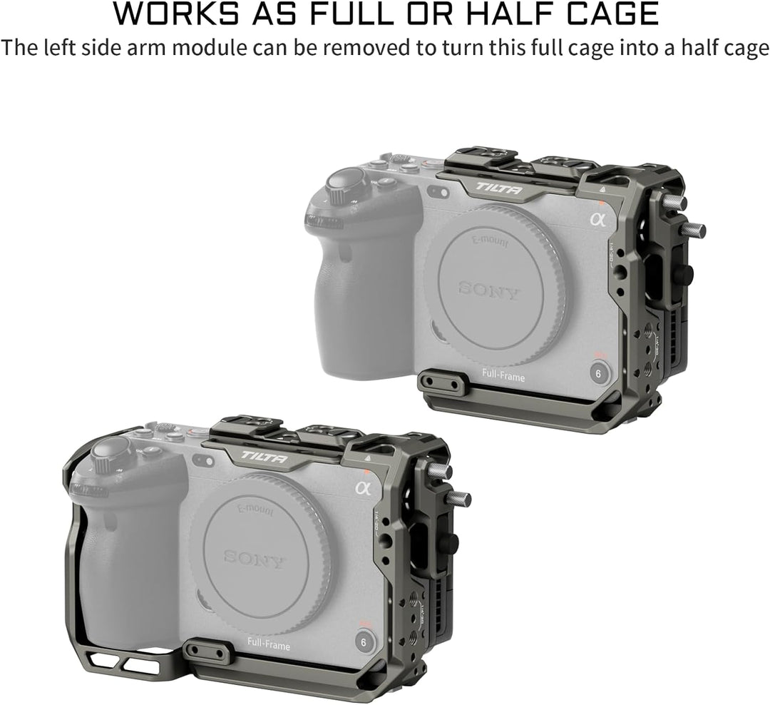 Tilta FX30 FX3 Cage, Voller Kamerakäfig kompatibel mit Sony FX30 FX3, mit HDMI-Kabelklemme, NATO-Sch