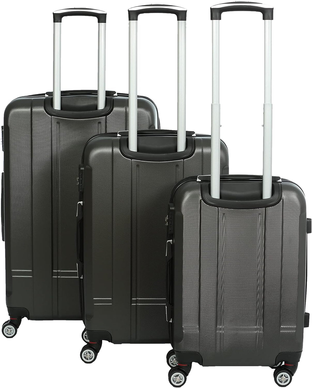INVIDA Glüückskind Luxus Koffer Trolley Kofferset aus ABS in 6 Farben und Einzel oder im Set Frei Wä