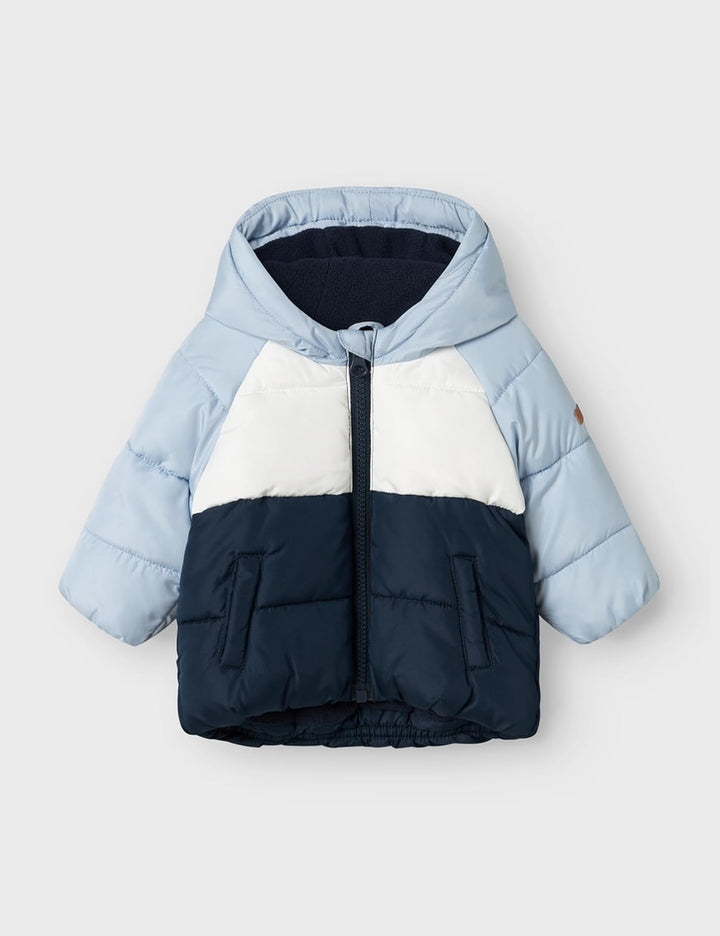 NAME IT Unisex Baby Nbnmaple Jacket Block Jacke 74 Subdued Blue, 74 Subdued Blue