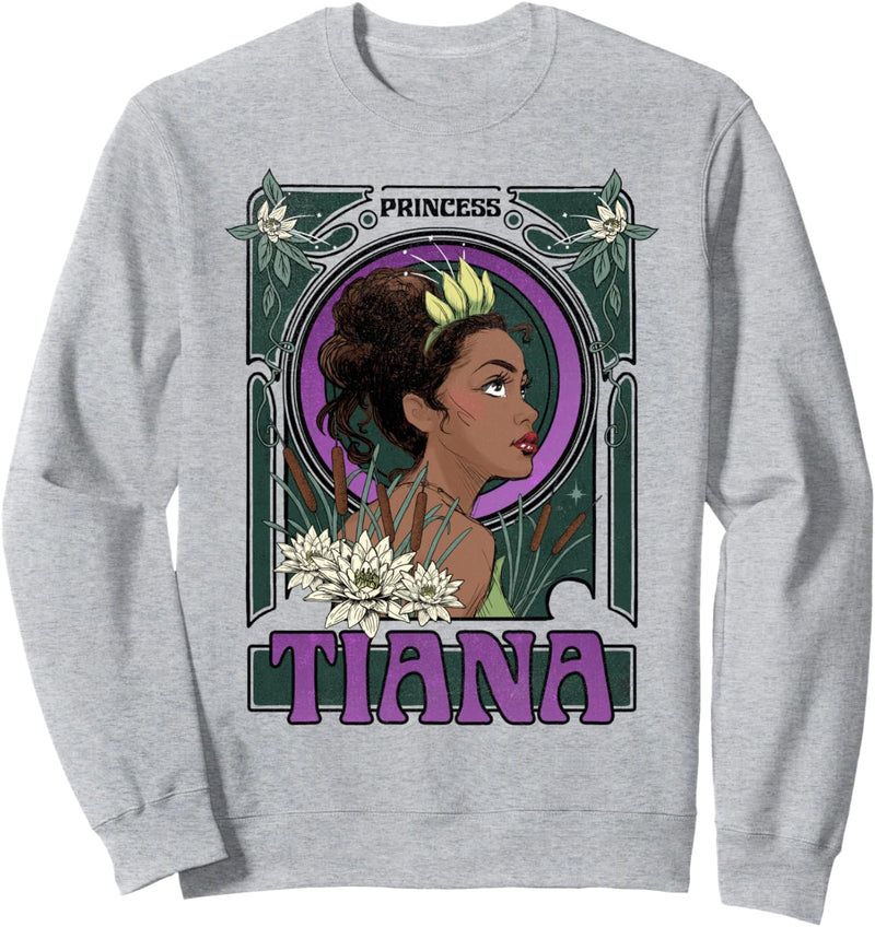 Disney The Princess & The Frog Tiana Profile Sketch Sweatshirt