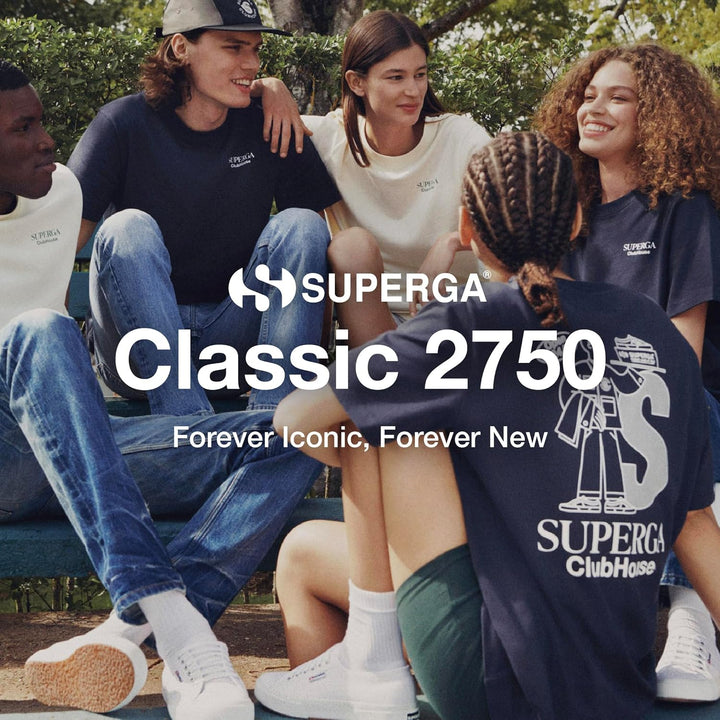 Superga 2750 Linu, Damen Schnürsneaker 39 EU Rot Red White, 39 EU Rot Red White