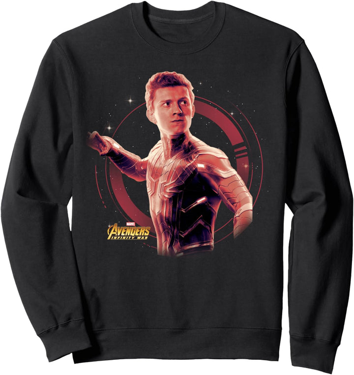 Marvel Avengers Spider-Man Geometric Pose Sweatshirt
