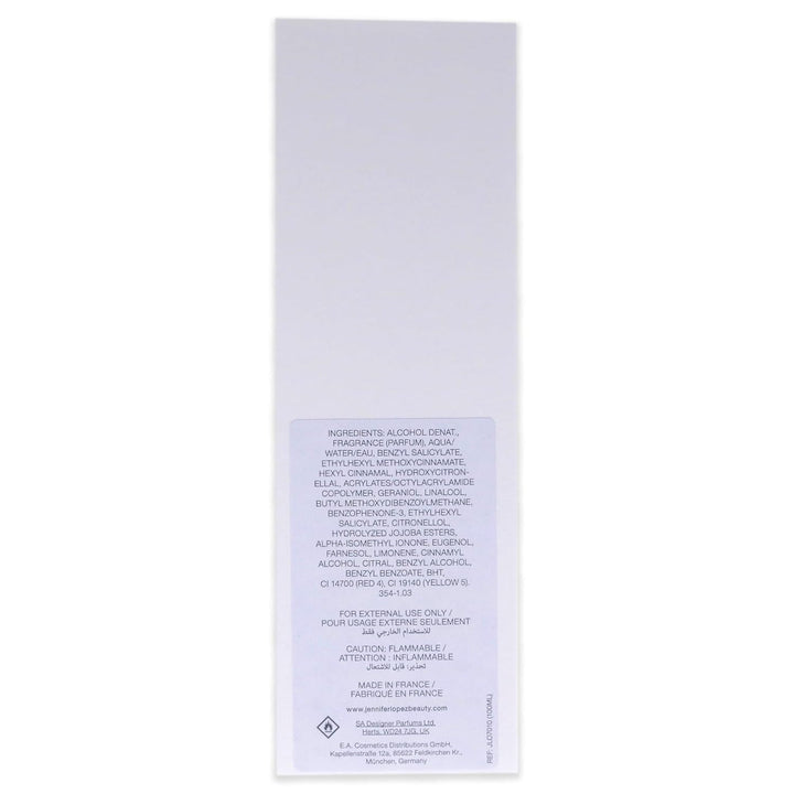 Jennifer Lopez Glow EDT Vaporisateur/Spray für Sie, 1er Pack (1 x 100ml), Zitrus 100 ml (1er Pack),