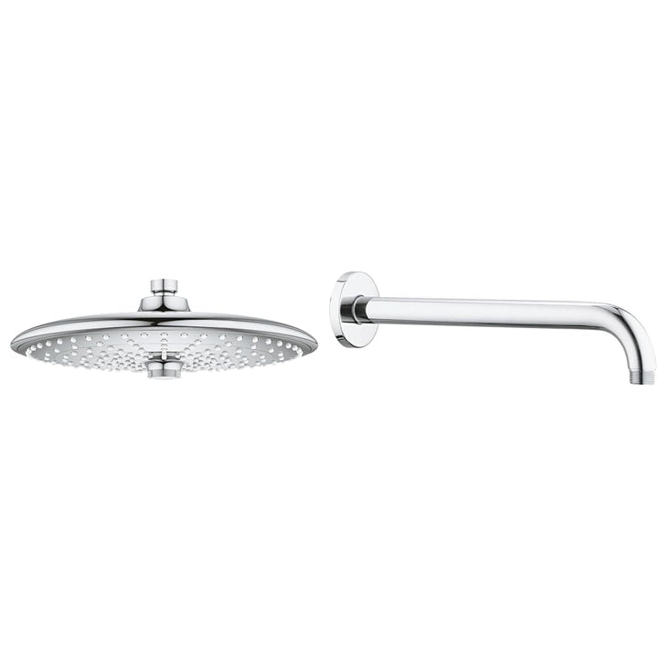 GROHE Vitalio joy 260 - Kopfbrause (wassersparend, 3 Strahlarten, Antikalk-System), chrom, 26462000