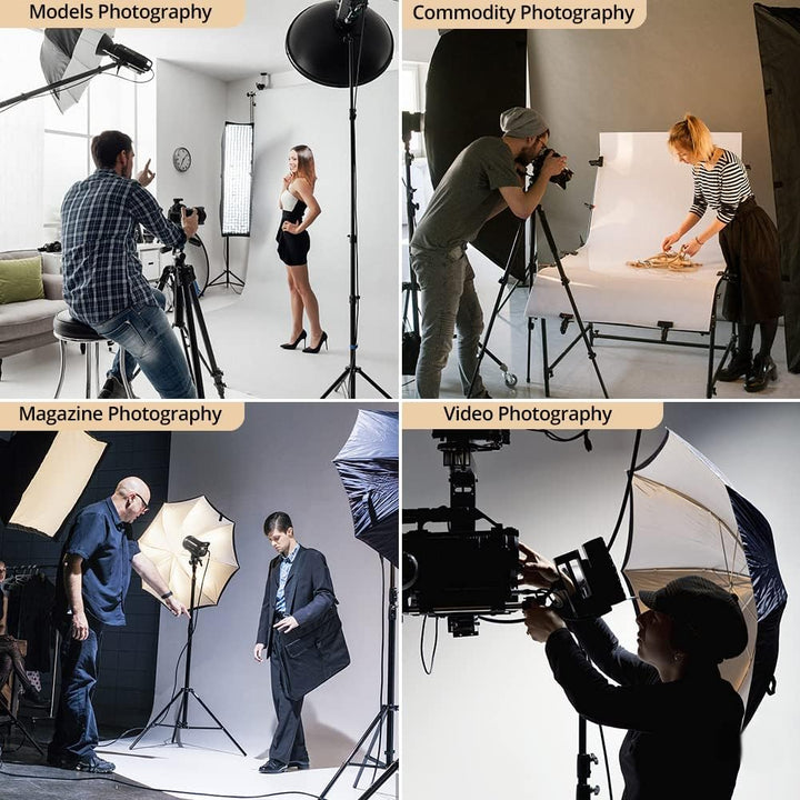 Godox SL100D 100W 5600K 100W Weiss Version LCD-Panel LED-Videolicht Dauerausgang Bowens Mount Studio