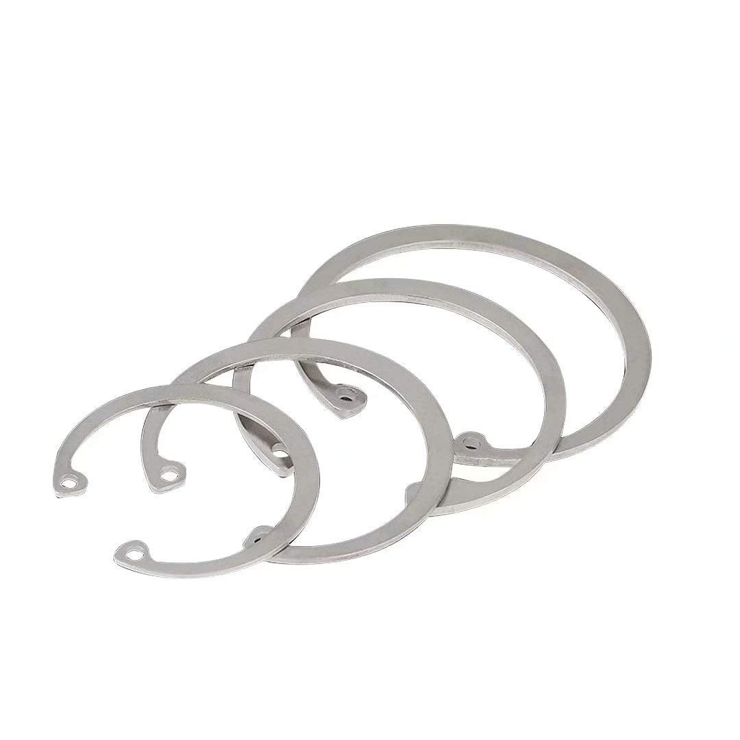 Sicherungsringe E-Clips Sicherungs Sprengring, Edelstahl Intern Sicherungsring Sprengringe, 13mm,100