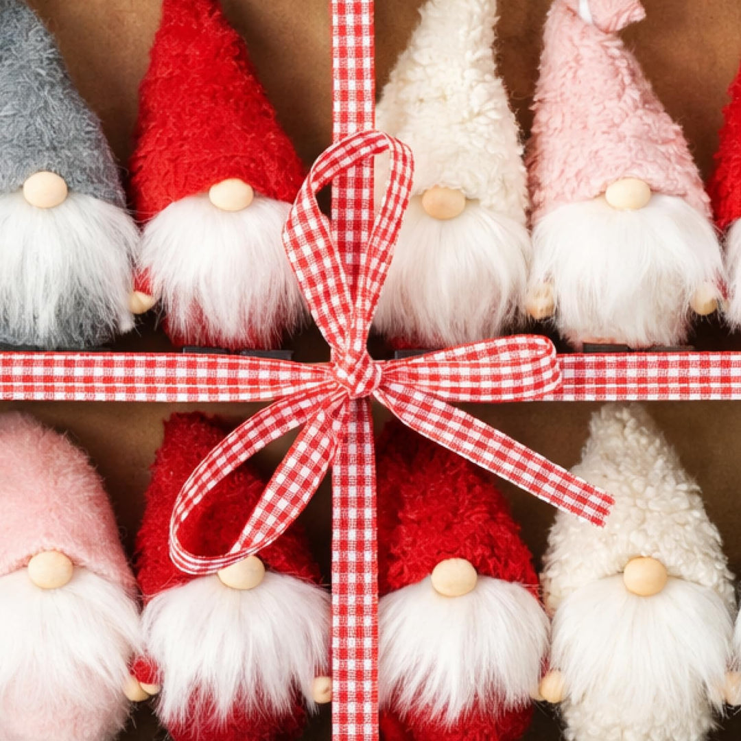 com-four® 12x Premium Weihnachtsmann-Anhänger für den Weihnachtsbaum, Christbaum-Figuren Anhänger al