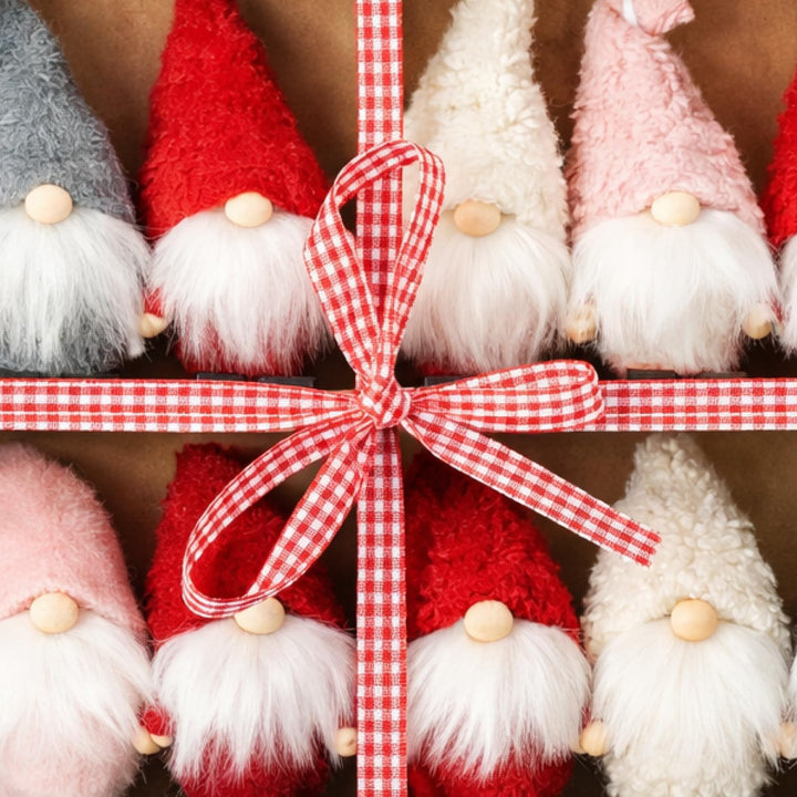 com-four® 12x Premium Weihnachtsmann-Anhänger für den Weihnachtsbaum, Christbaum-Figuren Anhänger al