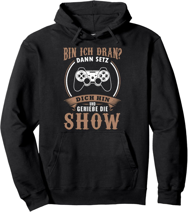 Gamer Shirt Show Profi Lustiger Spruch für Zocker Pullover Hoodie