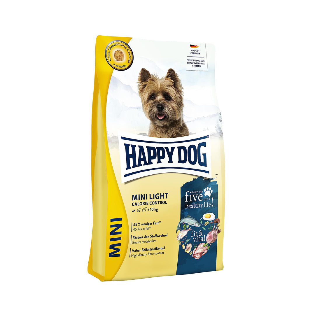 Happy Dog 60101 Hundefutter Mini Light Low Fat, 4 kg, L