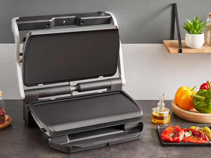 Tefal Plancha-Platten XL, kompatibel mit OptiGrill+ XL, für empfindliche Zutaten, antihaftbeschichte