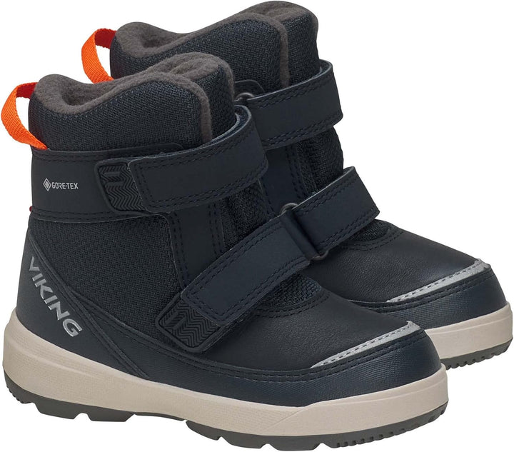 Viking Unisex Kinder Revel High GTX Warm Stiefelette 29 EU Navy Red, 29 EU Navy Red