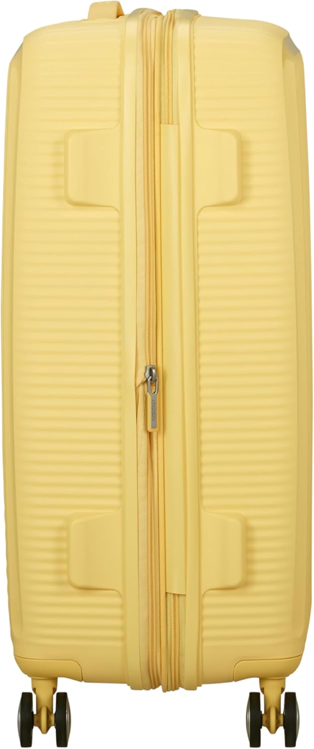 American Tourister Soundbox - Hartschalen-Koffer Mittelgross, 67 cm - Trolley mit 4 Rollen, TSA-Schl
