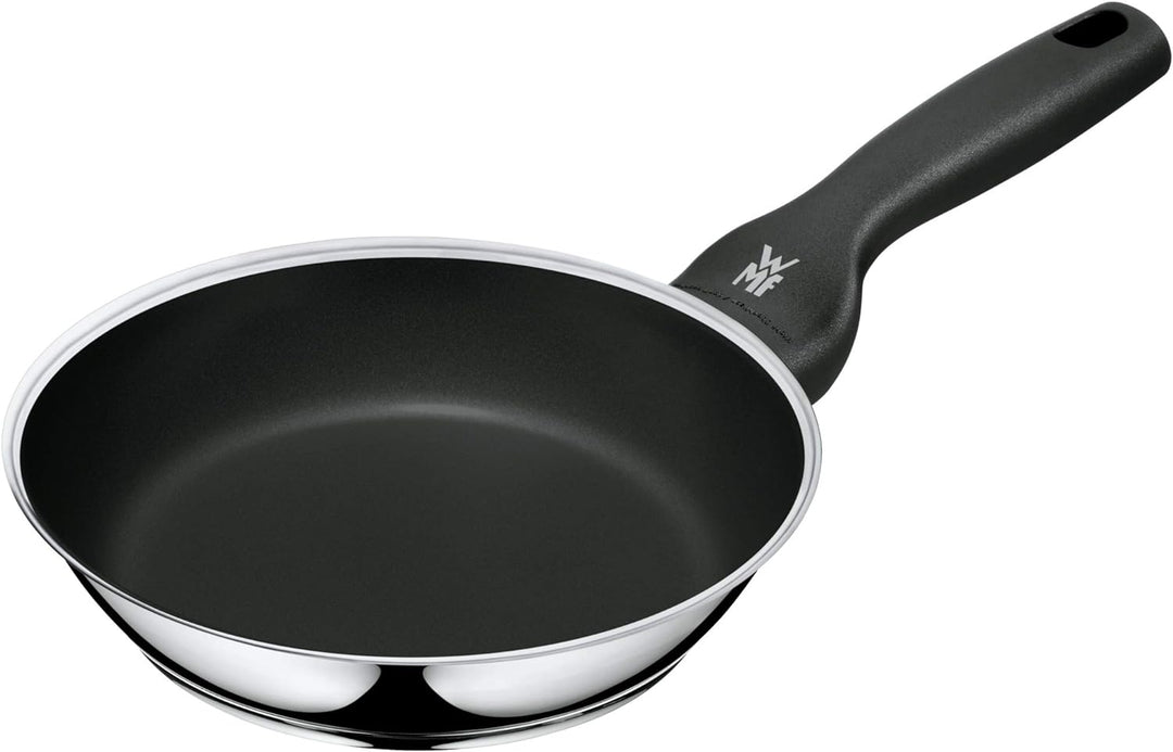WMF Ceradur Profi Bratpfanne Induktion 20 cm, Cromargan Edelstahl beschichtet, Keramikbeschichtung,