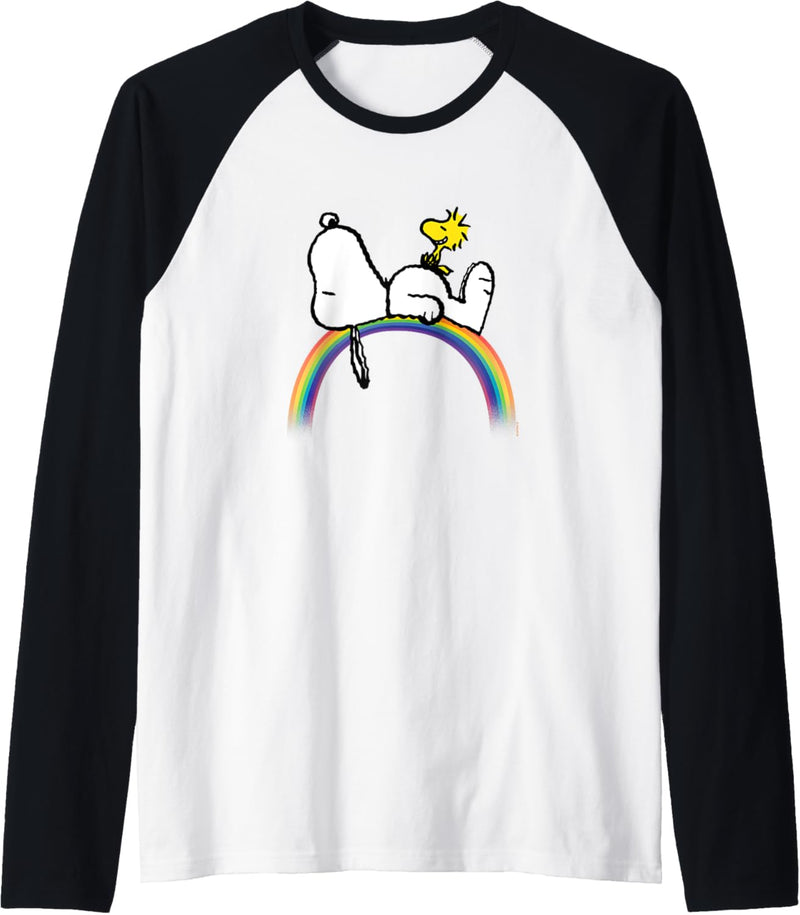 Peanuts - Snoopy Rainbow Raglan