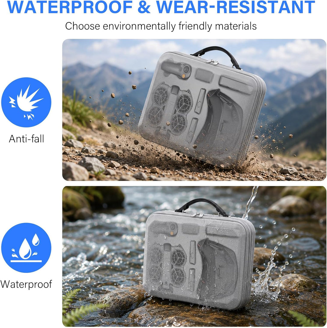 Tasche für DJI Neo 2 und Goggles N3 Case, Tragetasche für DJI Neo 2 Motion Fly More Combo Zubehör, T