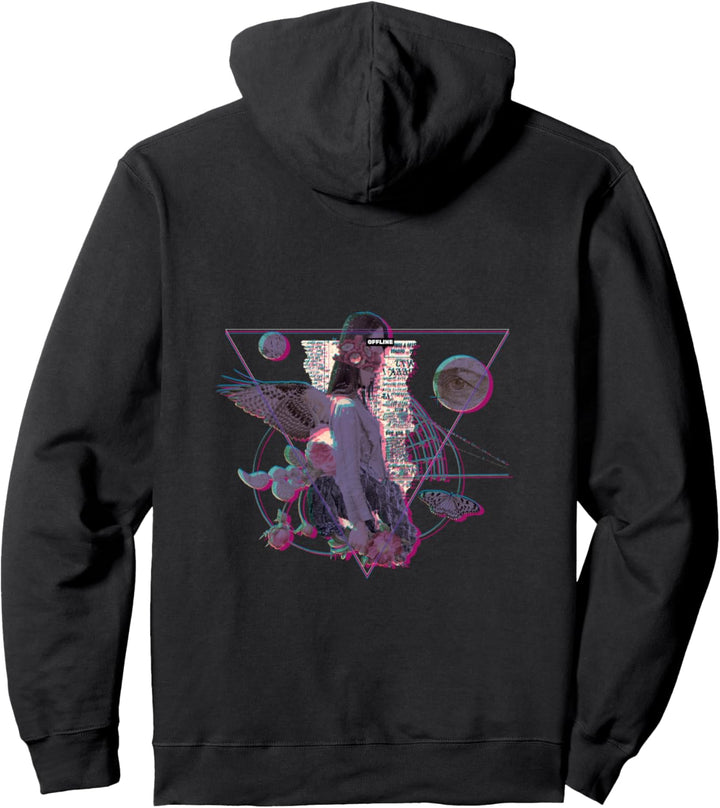 Japan Vaporwave mit Vaporwave Glitch und Vaporwave Pullover Hoodie