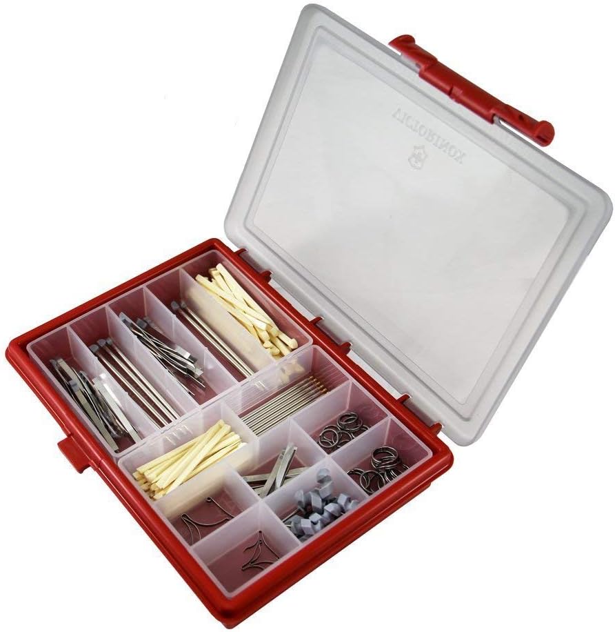 Victorinox Kleiner Nachfüll-Ersatzteilkasten (für Taschenmesser, Zahnstocher, Pinzetten, Ringe etc.)