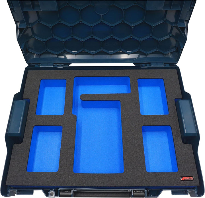APTEX Schaumeinlage passend für Bosch Ladegerät GAL 18V-40 + 4x Akkus 18V ProCore 5.5Ah, 8.0Ah für B