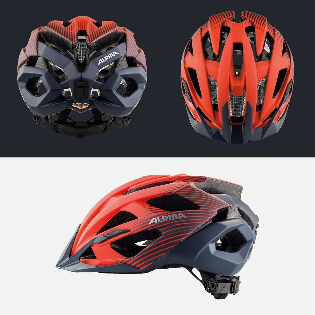 ALPINA VALPAROLA - Stossabsorbierender, Optimal Klimatisierter & Leichter Fahrradhelm Mit Antibakter