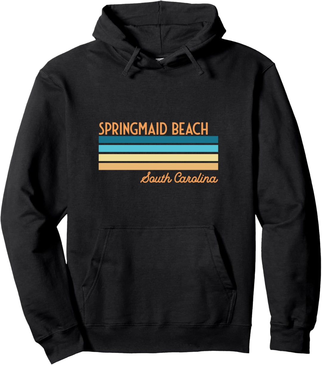 Springmaid Beach South Carolina Pullover Hoodie