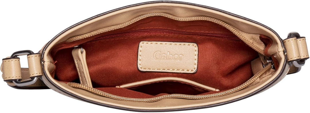 Gabor, Barina Winter, Damen, Umhängetasche, M, Braun, 24,5x6,5x22,5 cm