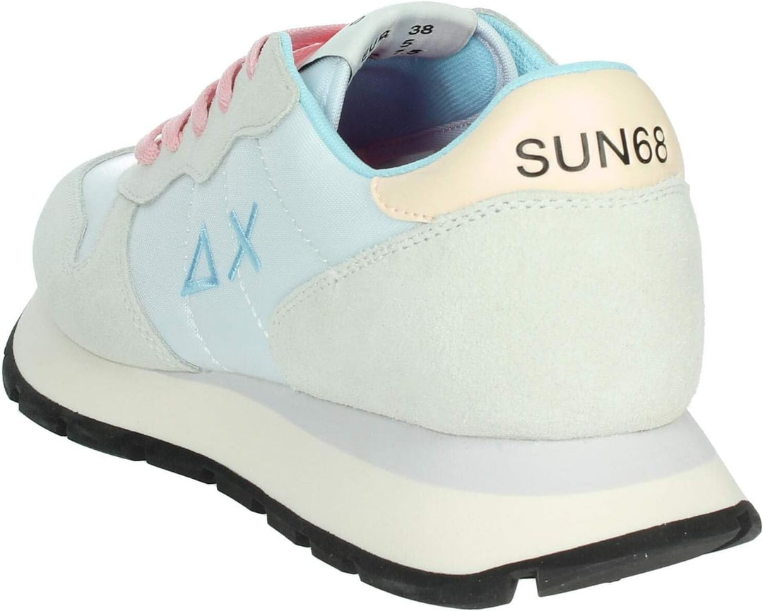 SUN68 Unisex Ally Solid NylonSneaker 41 EU Weiss, 41 EU Weiß