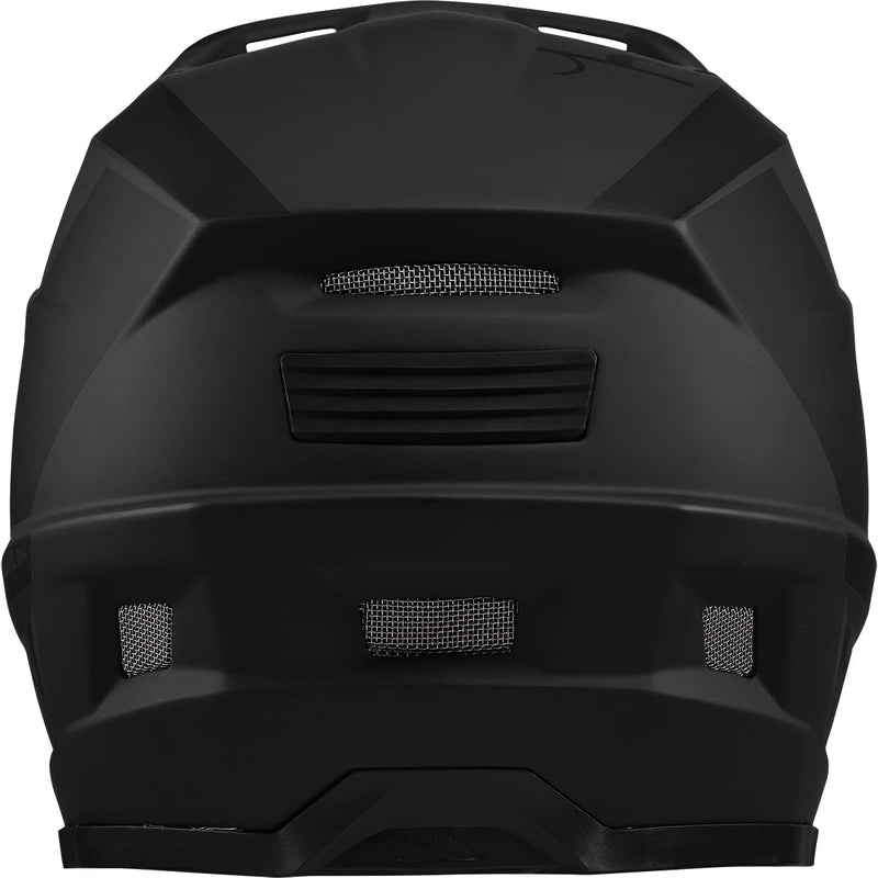 IXS Xult Dh Integralhelm für Mountainbike/E-Bike/BMX, Schwarz, SM (53-56cm)