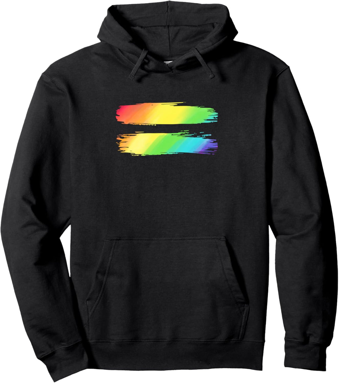 Gleichheit LGBTQ Akzeptanz Regenbogenflagge Stolz Monat Pullover Hoodie