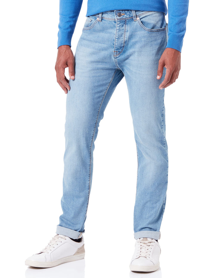 United Colors of Benetton Herren Hose 29 Blauer Denim 913, 29 Blauer Denim 913